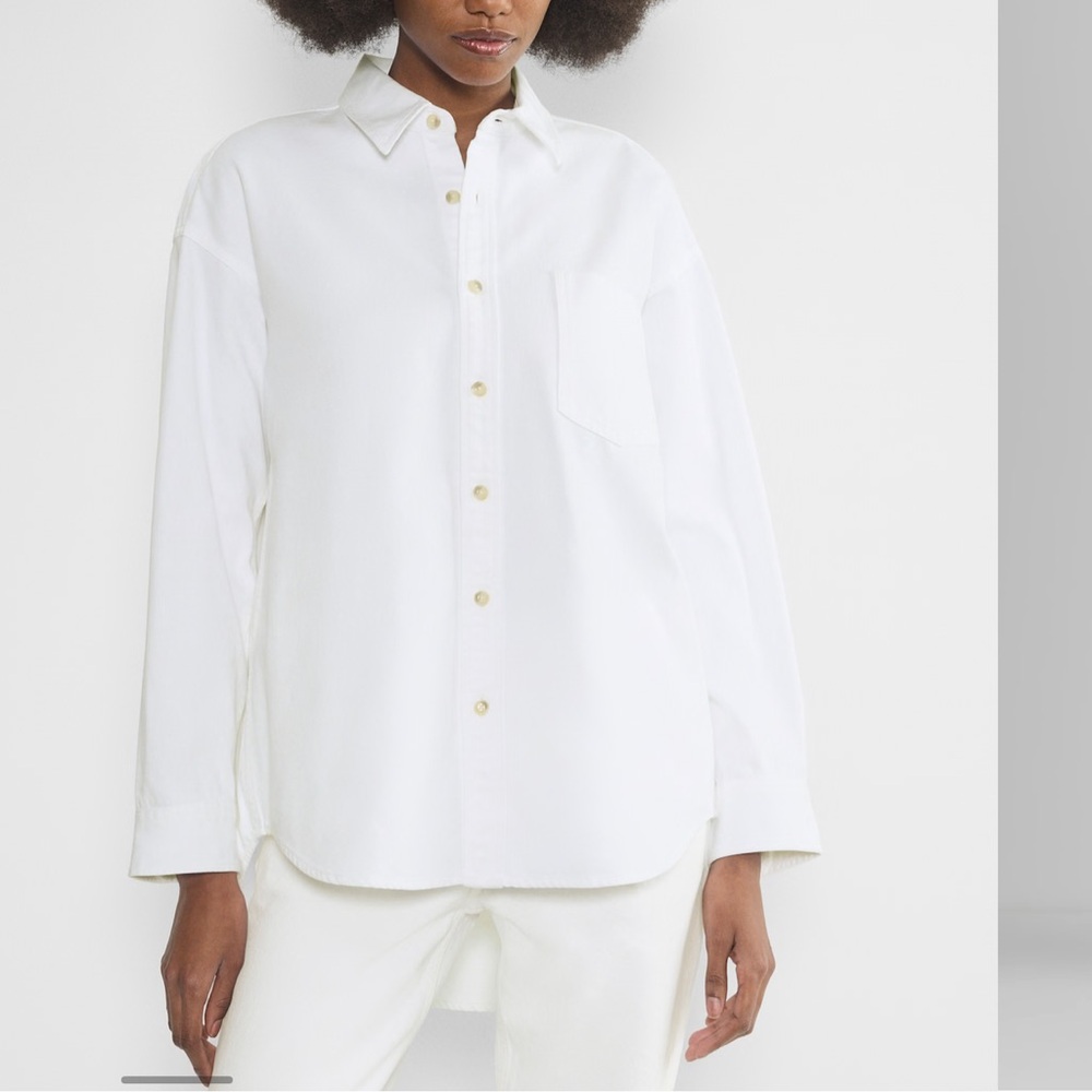 Aritzia Denim Forum 80’s Comfy Denim Shirt